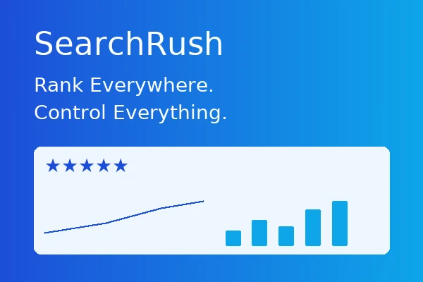 SearchRush: Rank everywhere. Control everything.