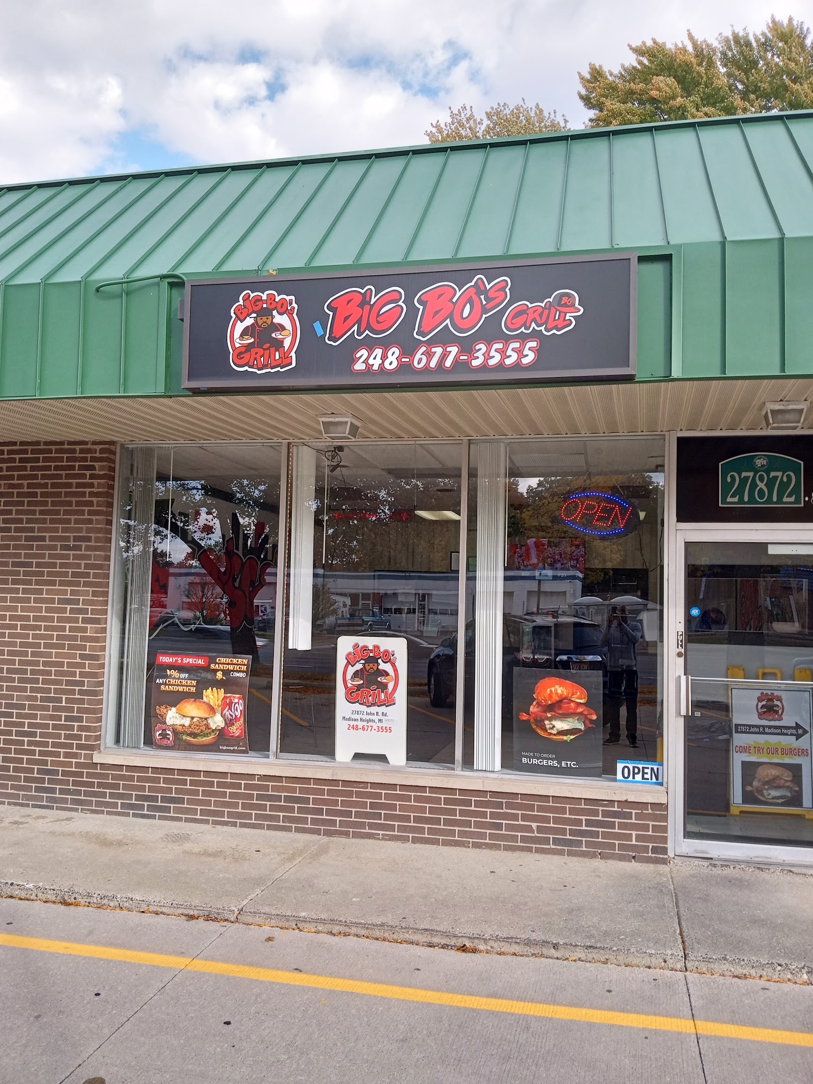 Big Bo's Grill Restaurant & Food Truck in Madison Heights