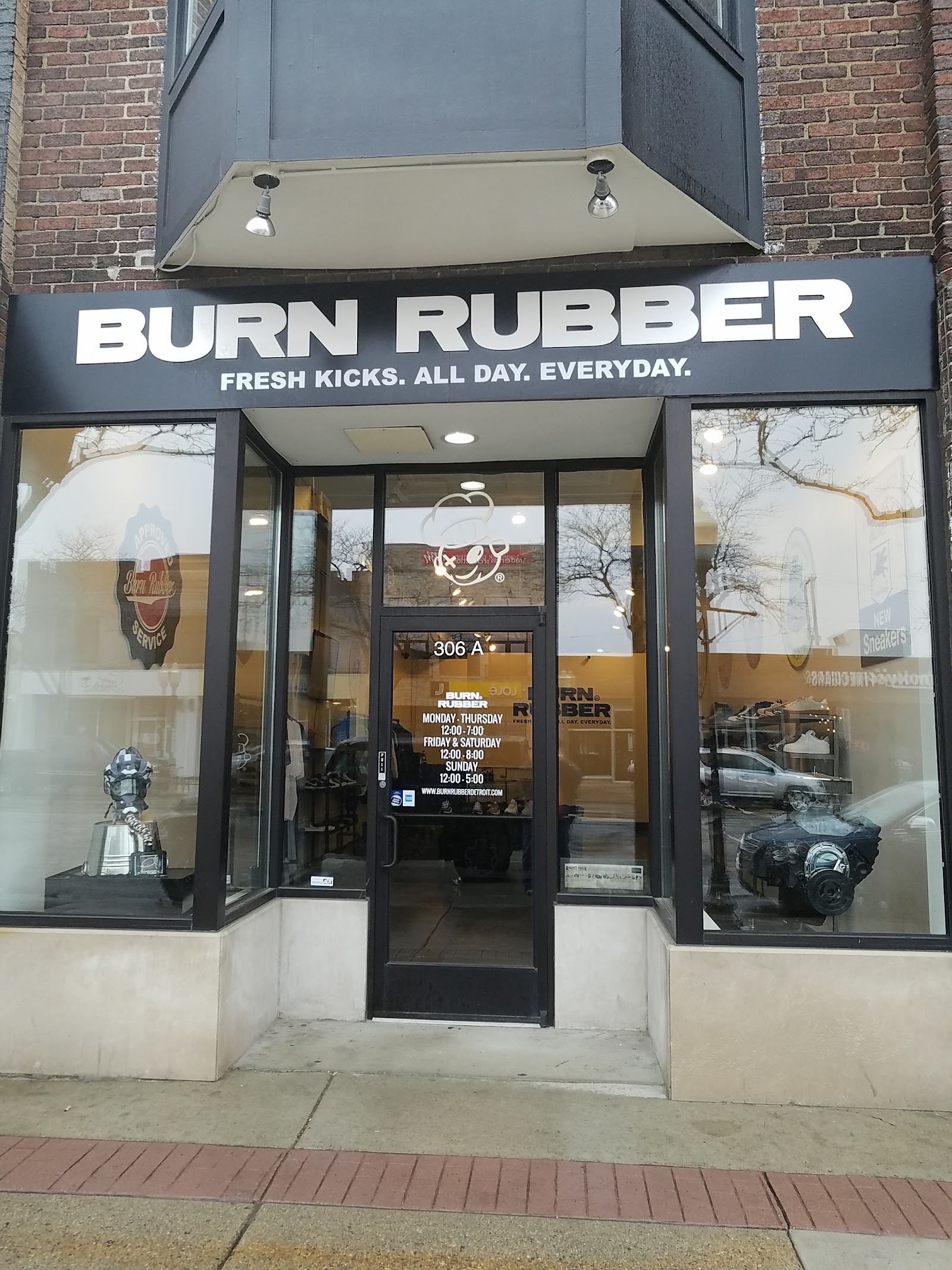 Burn Rubber in Royal Oak