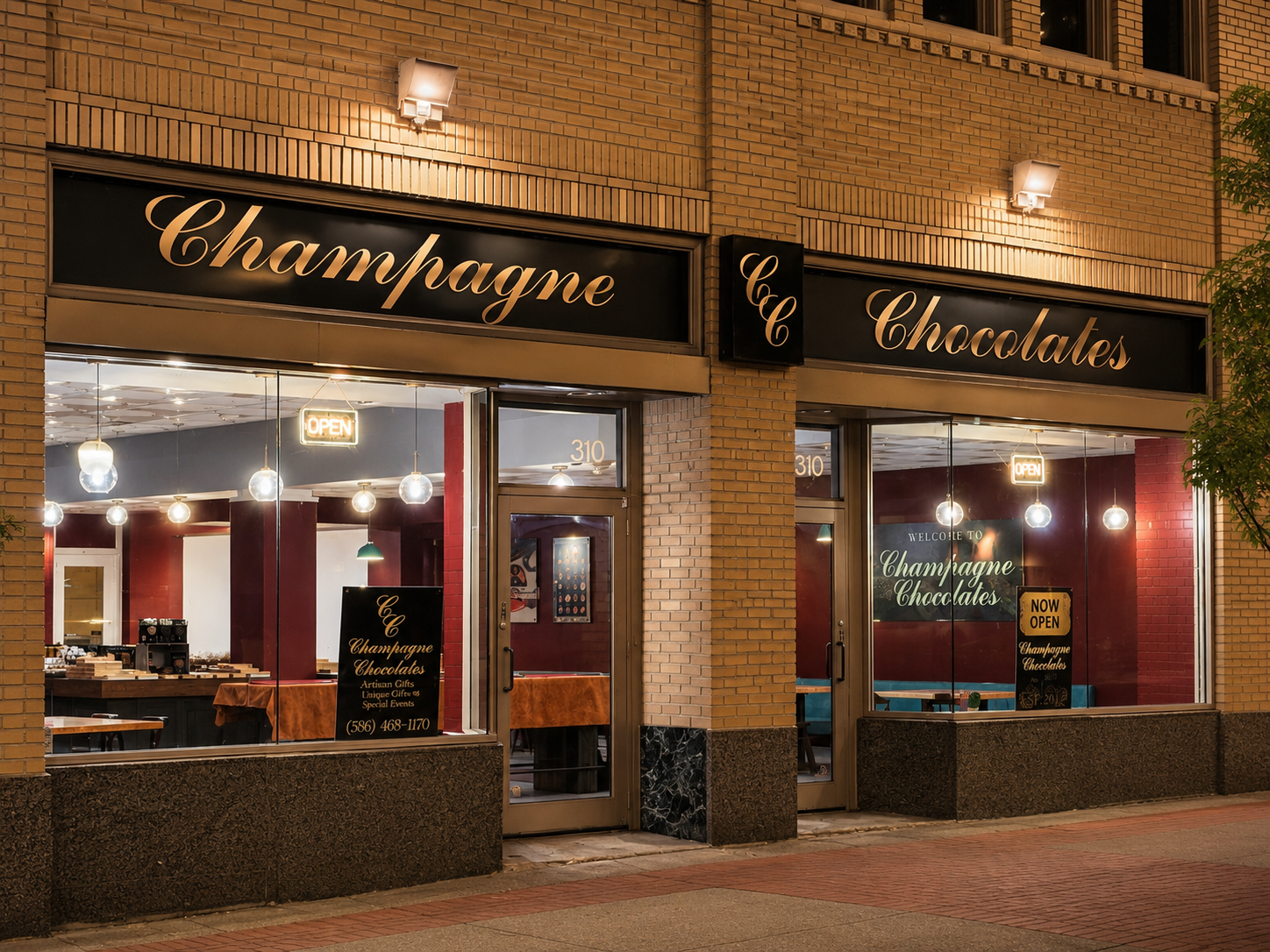Champagne Chocolates in Royal Oak