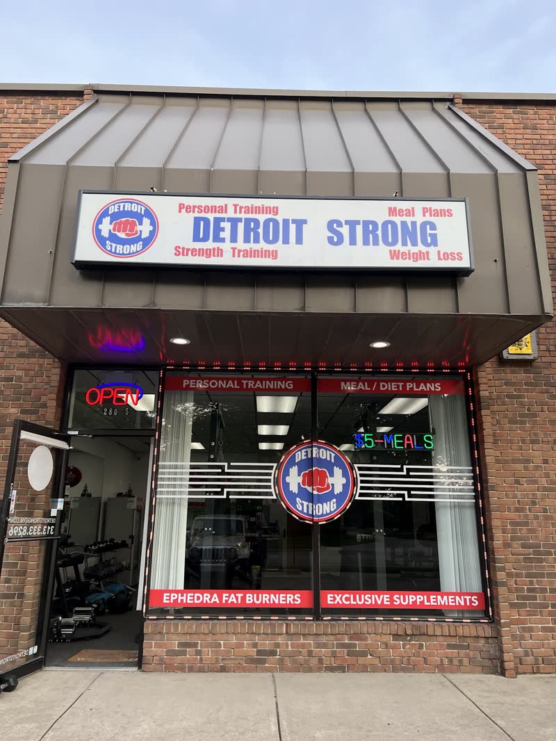 Detroit Strong Personal Training & Supplement Store in Madison Heights