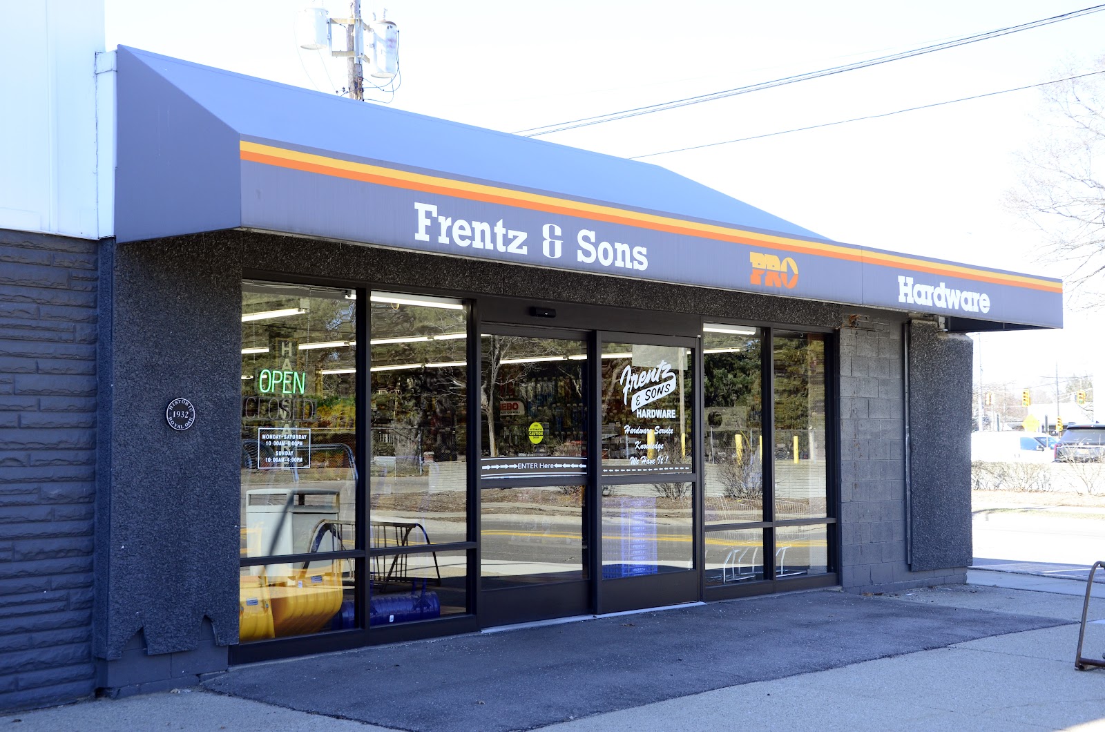 Frentz & Son's Hardware in Royal Oak