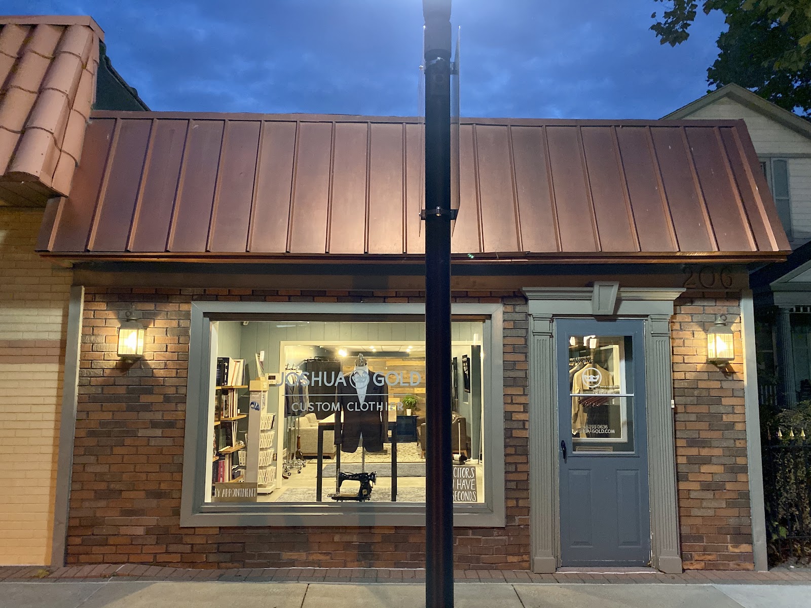 Joshua Gold Custom Clothier in Royal Oak