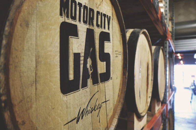 Motor City Gas Whiskey Distillery in Royal Oak