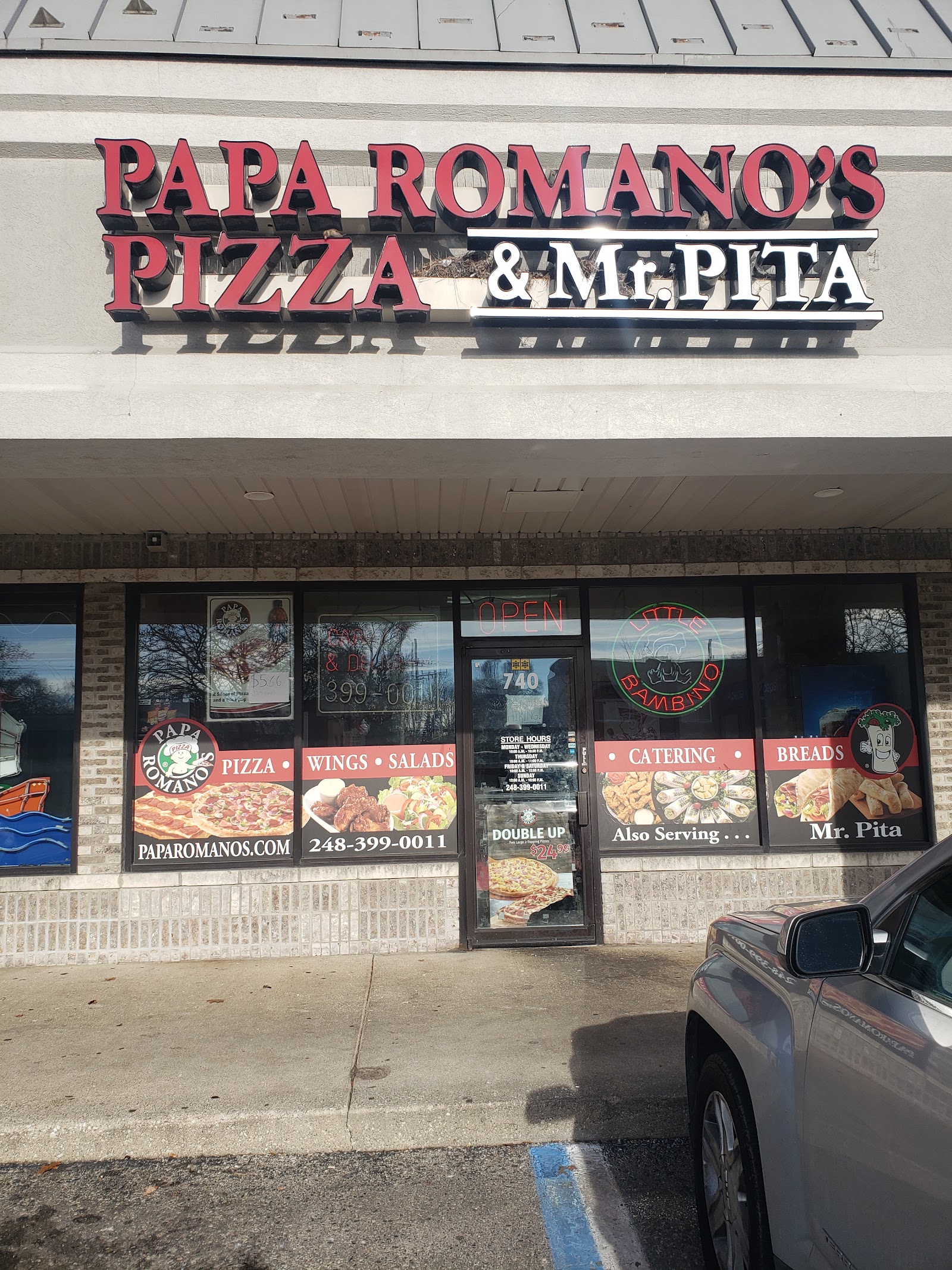 Papa Romano's Pizza & Mr. Pita — photo