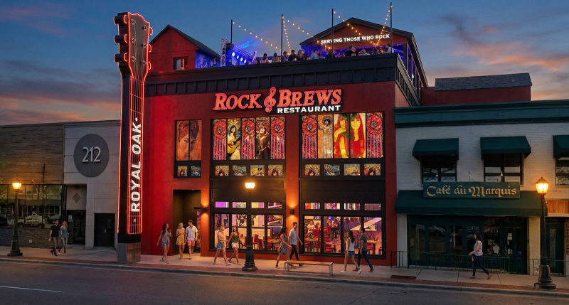 Rock & Brews Royal Oak in Royal Oak