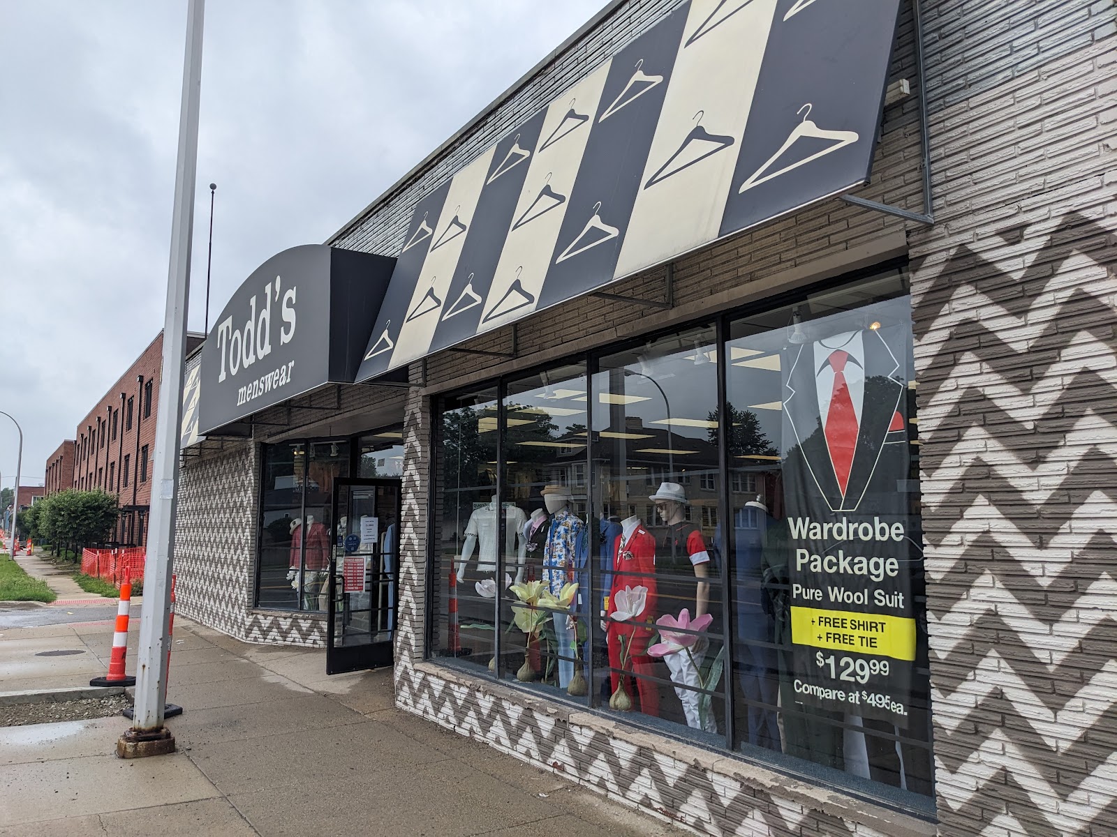 Todd's Menswear in Royal Oak